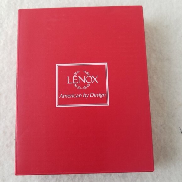 LENOX Sparkle and Scroll Multi Crystal Silver Plate bells holiday Christmas NIP - Picture 2 of 5